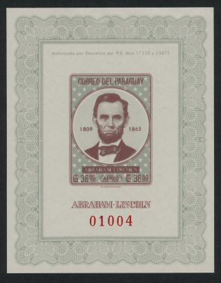 Paraguay C313 Abraham Lincoln photo
