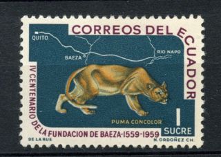 Ecuador 1960 Sg 1163 Puma A69123 photo