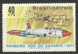 Brazil.  1971.  1st Flight Of 