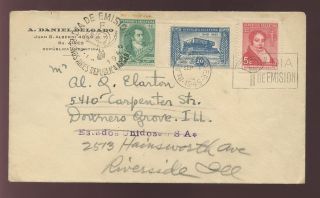 Argentina 1945 Rivadavia First Day Cover + Special Postmarks photo