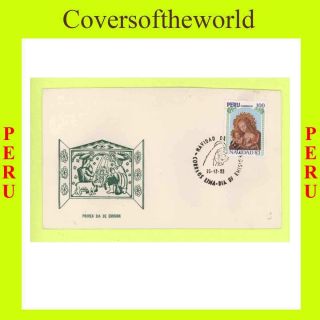 Peru 1983 Christmas Issue First Day Cover photo