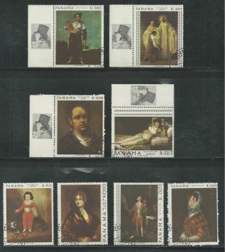Panama 481 - 481g Paintings By Goya photo