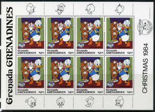 Grenada Grenadines 634 Sheet Disney,  Donald Duck photo