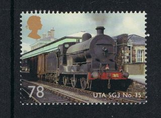 Classic Locomotives Northern Ireland Uta Sg3 Class 35 On 2013 Gb Stamp Nh photo