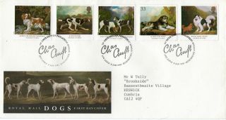 8 January 1991 Dogs Crufts Anniversary Royal Mail First Day Cover Bureau Shs (a) photo