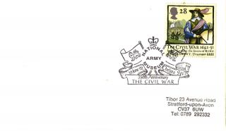 16 June 1992 Civil War Cover National Army Museum Chelsea London Shs (b) photo