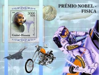 Guinea - Bissau - Albert Einstein,  Physics Stamp Souvenir Sheet Gb5303b photo