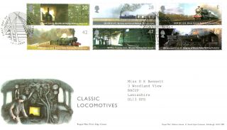 13 January 2004 Classic Locomotives Royal Mail First Day Cover York Shs photo