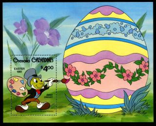 Grenada Grenadines 430 - 434, ,  Disney Characters,  Easter,  1981.  X10294 photo
