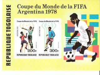 Togo 1978 World Cup Championships S/s (sc C349a) photo