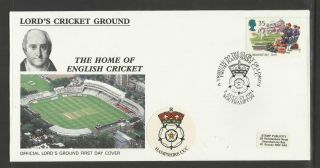 Gb 1994 Summertime Lord ' S Cricket Ground Fdc Hampshire Pictorial Postmark photo