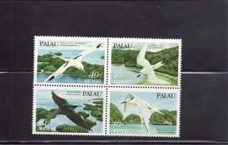 Palau 1984 Birds Scott C1 - 4a Block photo