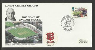 Gb 1994 Summertime Lord ' S Cricket Ground Fdc Essex Pictorial Postmark photo