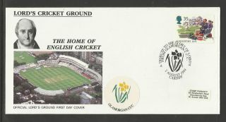 Gb 1994 Summertime Lord ' S Cricket Ground Fdc Glamorgan Pictorial Postmark photo