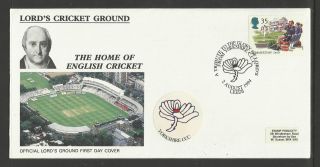 Gb 1994 Summertime Lord ' S Cricket Ground Fdc Yorkshire Pictorial Postmark photo