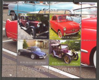2012 Old Cars Iv Sheet Of 4 Mdc2105 photo