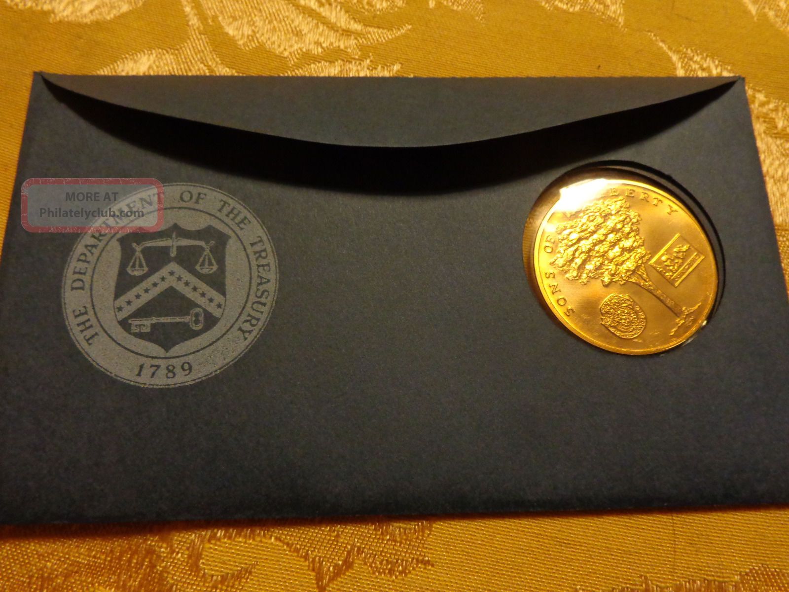 American Revolution Bicentennial Commemorative Medal With 1st Day Of ...
