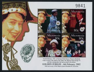Micronesia 483 Queen Elizabeth Golden Jubilee photo
