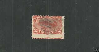 Newfoundland Stamp 48  From 1880 - 96. photo