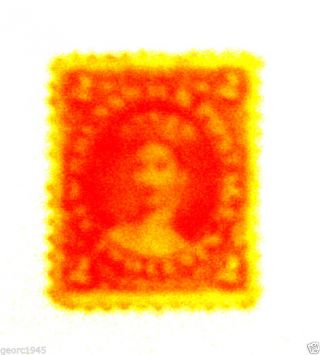 Canada,  Brunswick,  Stamp 7 2 Cent Queen Victoria 1863 - 66 photo