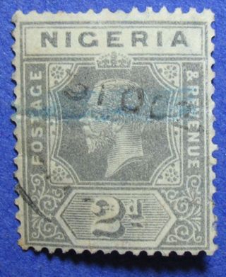 1921 Nigeria 2d Scott 21a S.  G.  18 Cs05953 photo