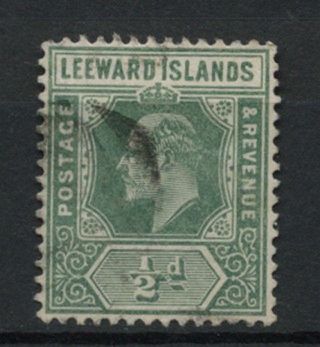 Leeward Islands 1907 - 11 Sg 37,  1/2d Kevii A61880 photo
