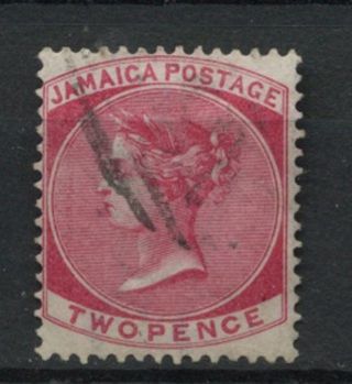 Jamaica 1870 - 83 Sg 9,  2d Rose Qv Wmk Cc A61845 photo