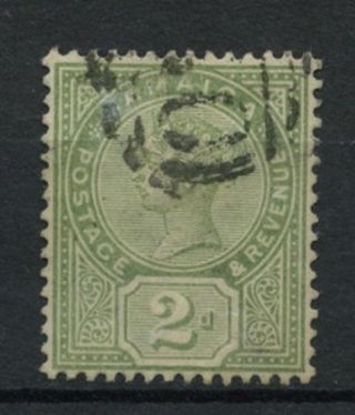 Jamaica 1889 - 91 Sg 28,  2d Green Qv A61855 photo