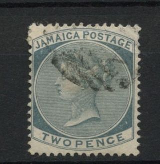 Jamaica 1883 - 97 Sg 20a 2d Slate Qv Wmk Ca A61853 photo
