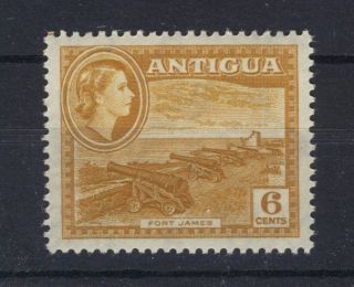 Antigua 1953 Definitives Sg126a 6c (shade) photo