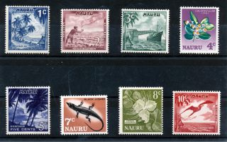 Nauru 1966 Definitives Sg66/73 photo