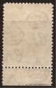 1928 Malta Kgv Ovpt Postage & Revenue Inscr.  Postage 3s 3/ - Sg190 + Margin Mh British Colonies & Territories photo 1