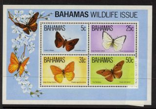 Bahamas 539 - 42a Butterflies,  Flowers photo