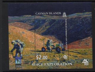 Cayman Islands Sgms1225 2009 40th Anniv Of First Moon Landing photo
