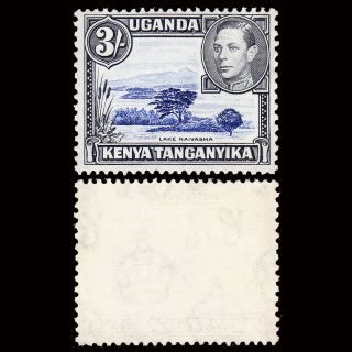 Kenya,  Uganda & Tanganyika Kgvi 3/ - P13 X 11¾ Sg 147a Cv £80 photo