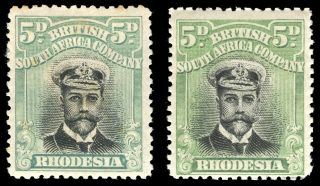 Rhodesia 1913 Kgv 