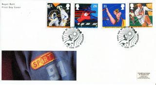 11 June 1991 Sport Royal Mail First Day Cover Better Sheffield Shs photo