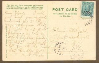 [447] Quebec - East Angus & East Dudswell (closed) - 1912 Split Ring Cancels photo