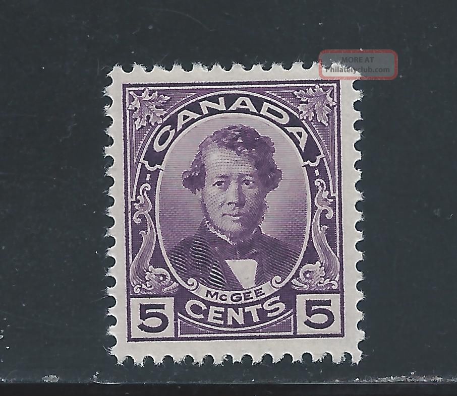 Historical Issue 5 Cents Thomas D ' Arcy Mcgee 146 Mh Canada photo