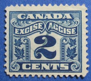 1915 2c Canada Excise Tax Revenue Vd Fx36 B 36 Cs15228 photo