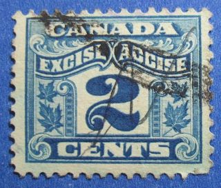 1915 2c Canada Excise Tax Revenue Vd Fx36 B 36 Cs15233 photo