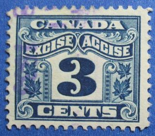 1915 3c Canada Excise Tax Revenue Vd Fx38 B 38 Cs15236 photo