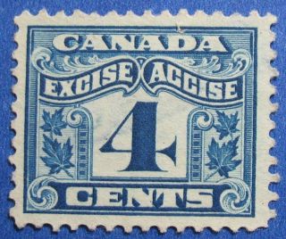 1915 4c Canada Excise Tax Revenue Vd Fx39 B 39 Cs15243 photo