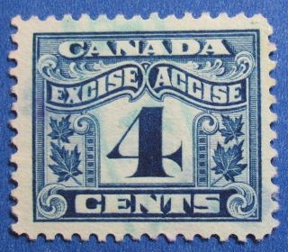 1915 4c Canada Excise Tax Revenue Vd Fx39 B 39 Cs15246 photo