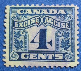 1915 4c Canada Excise Tax Revenue Vd Fx39 B 39 Cs15248 photo