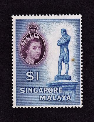 Singapore Scott 40 Mh - Sir Stamford Raffles Statue photo