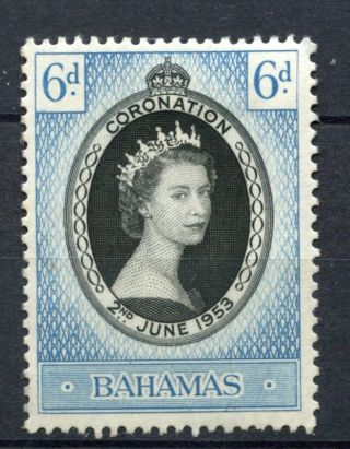 Bahamas 1953 Sg 200 Coronation Mh A36122 photo