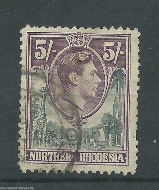 Northern Rhodesia - 1938 To 1952 - Sg43 - Cv £ 16.  00 - photo