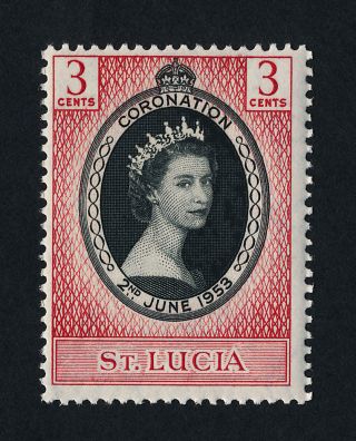 St Lucia 156 Queen Elizabeth Ii Coronation photo