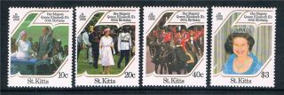 St Kitts Queens ' S 60th Birthday Sg185/8 photo